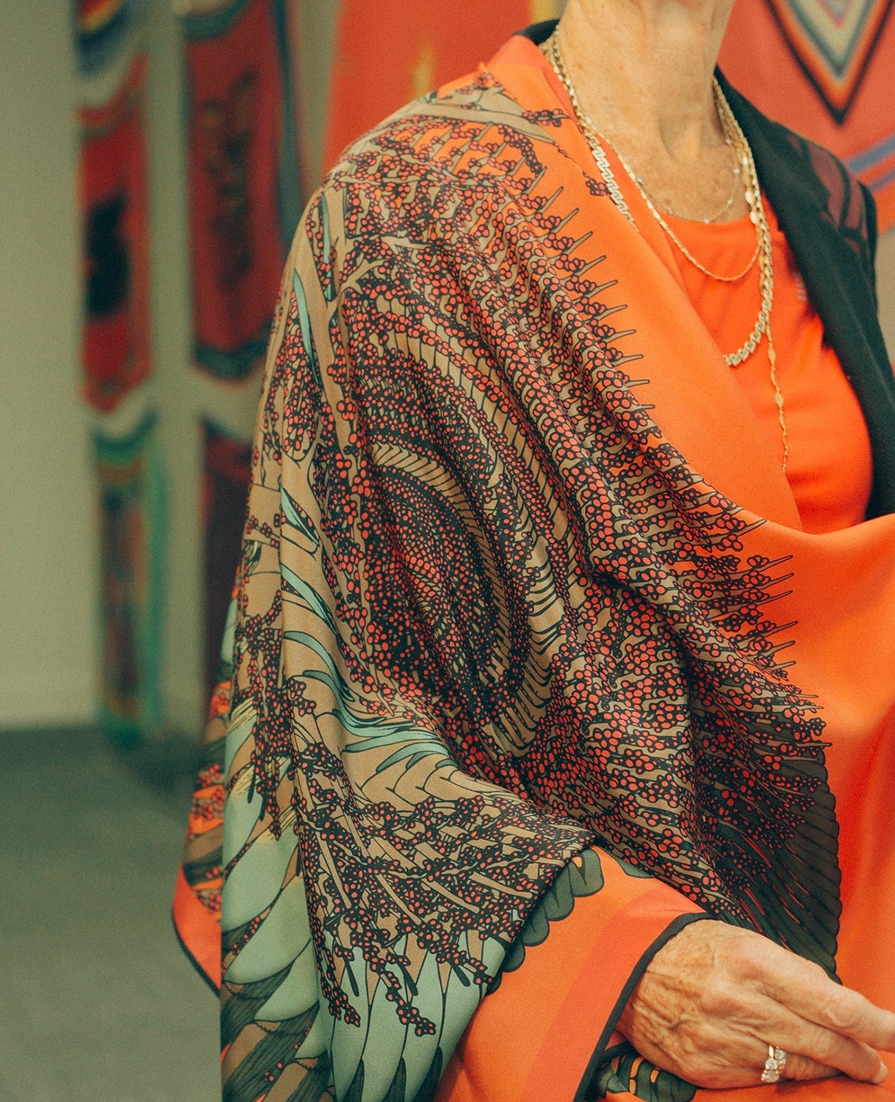 How to Care for Luxury Scarves and Artful Textiles