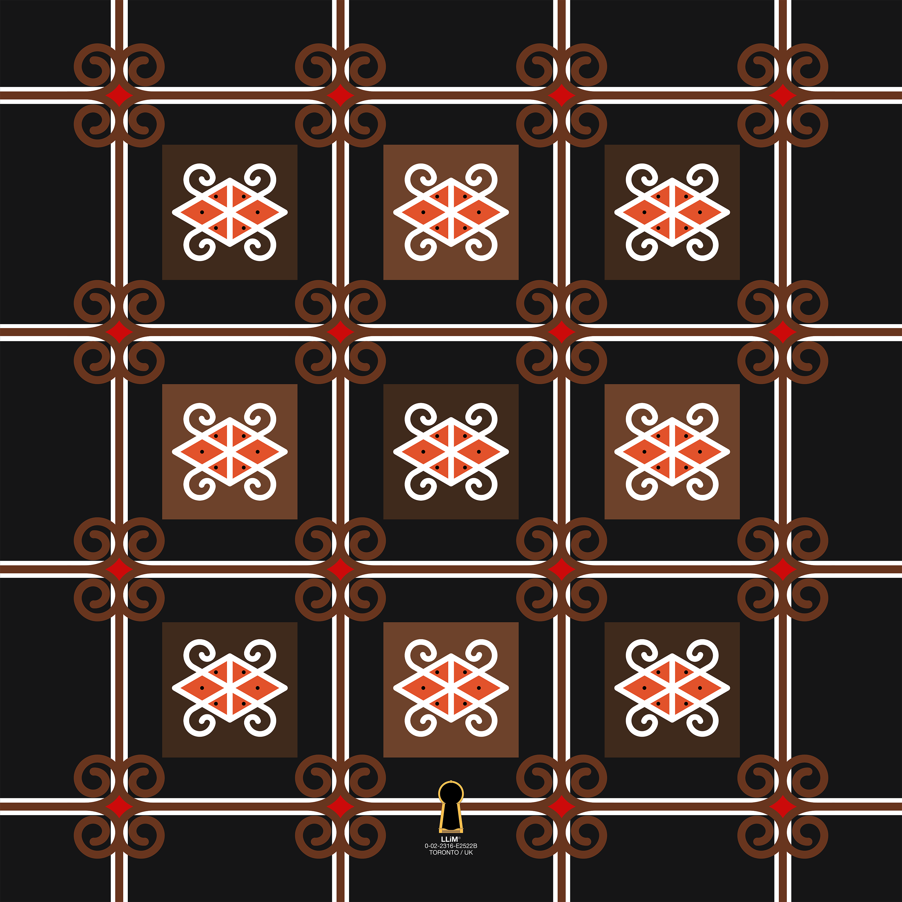 Ashanti motif (series XXXVII of many)