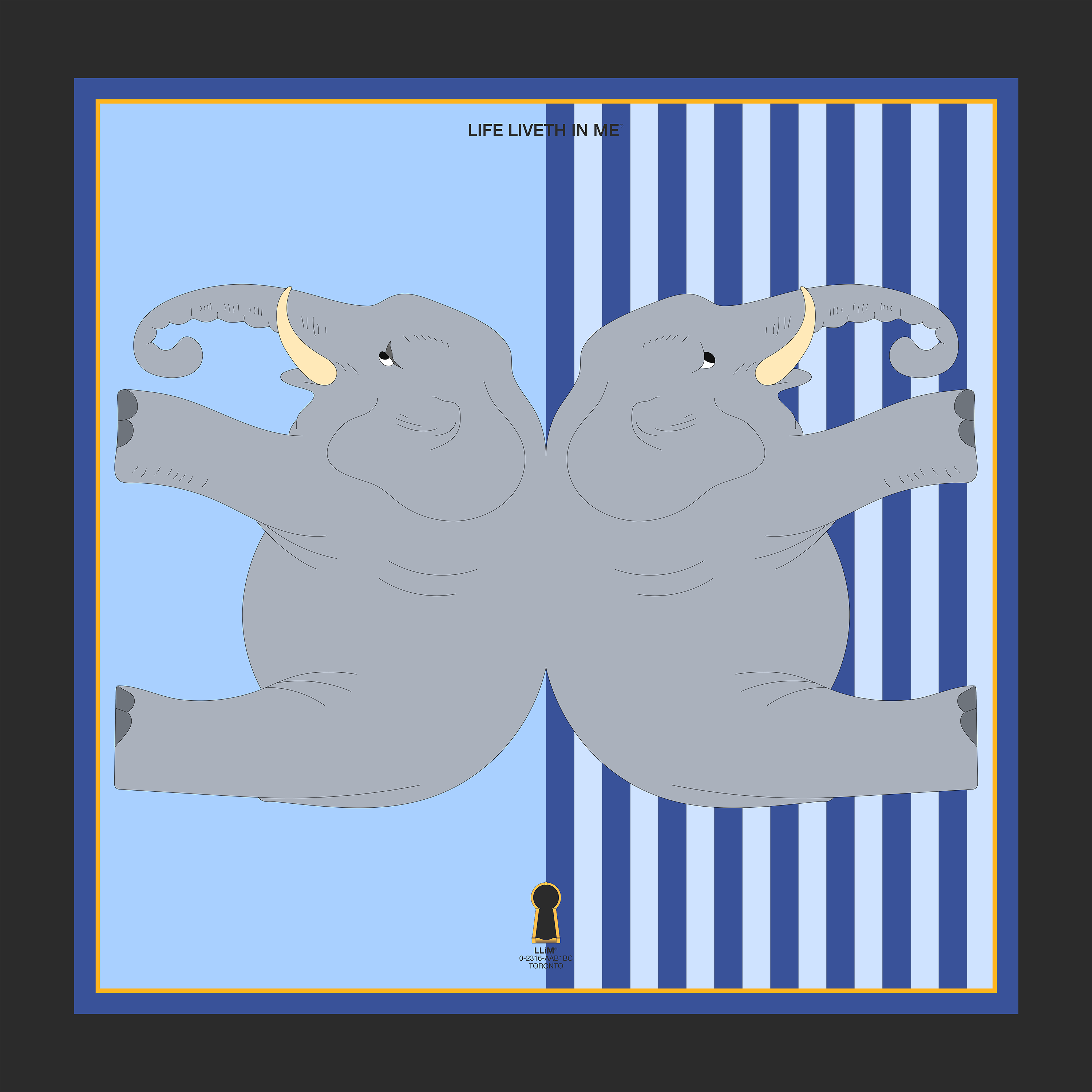 Cutout Animals - An Elephant