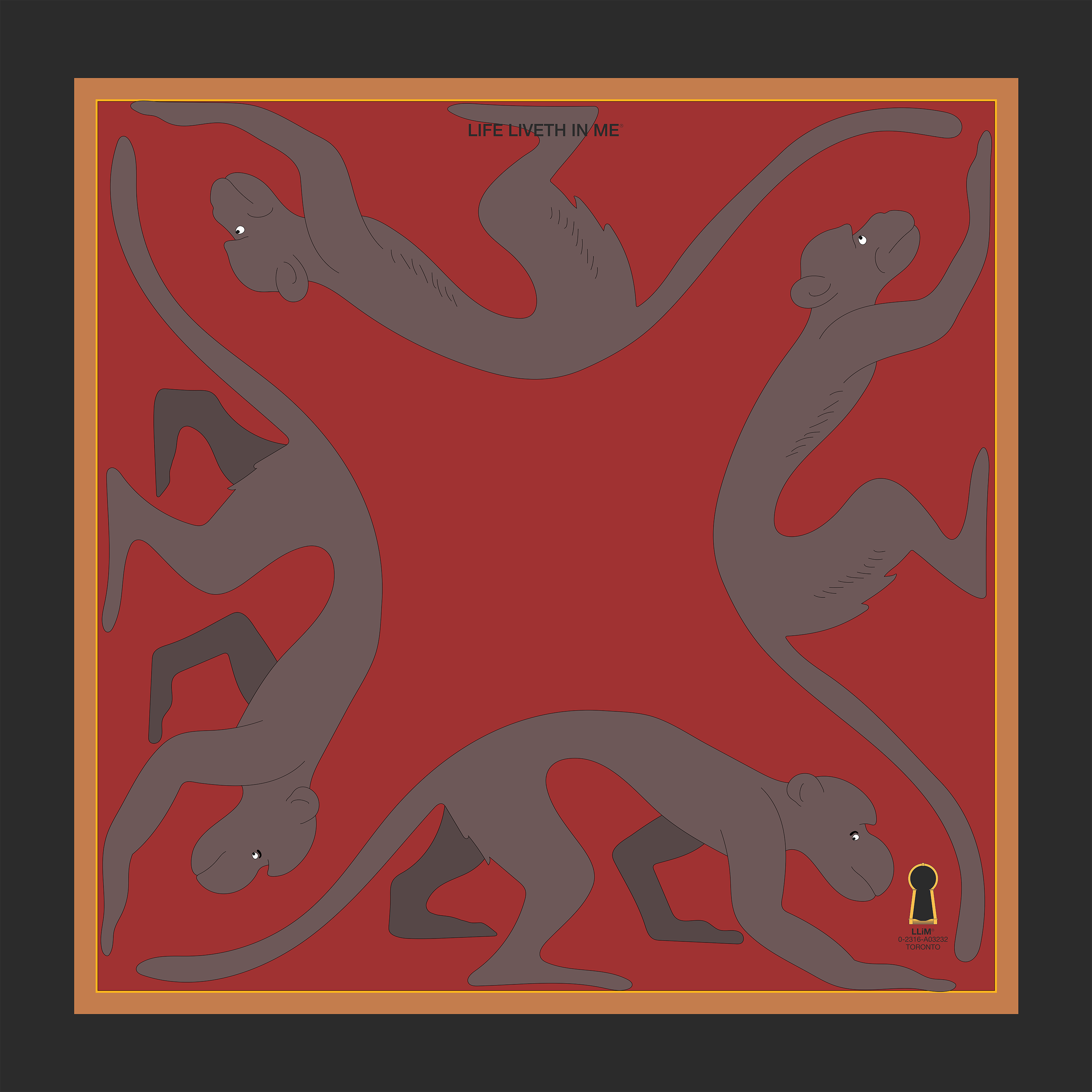 Cutout Animals - The Impressionist (Monkey)