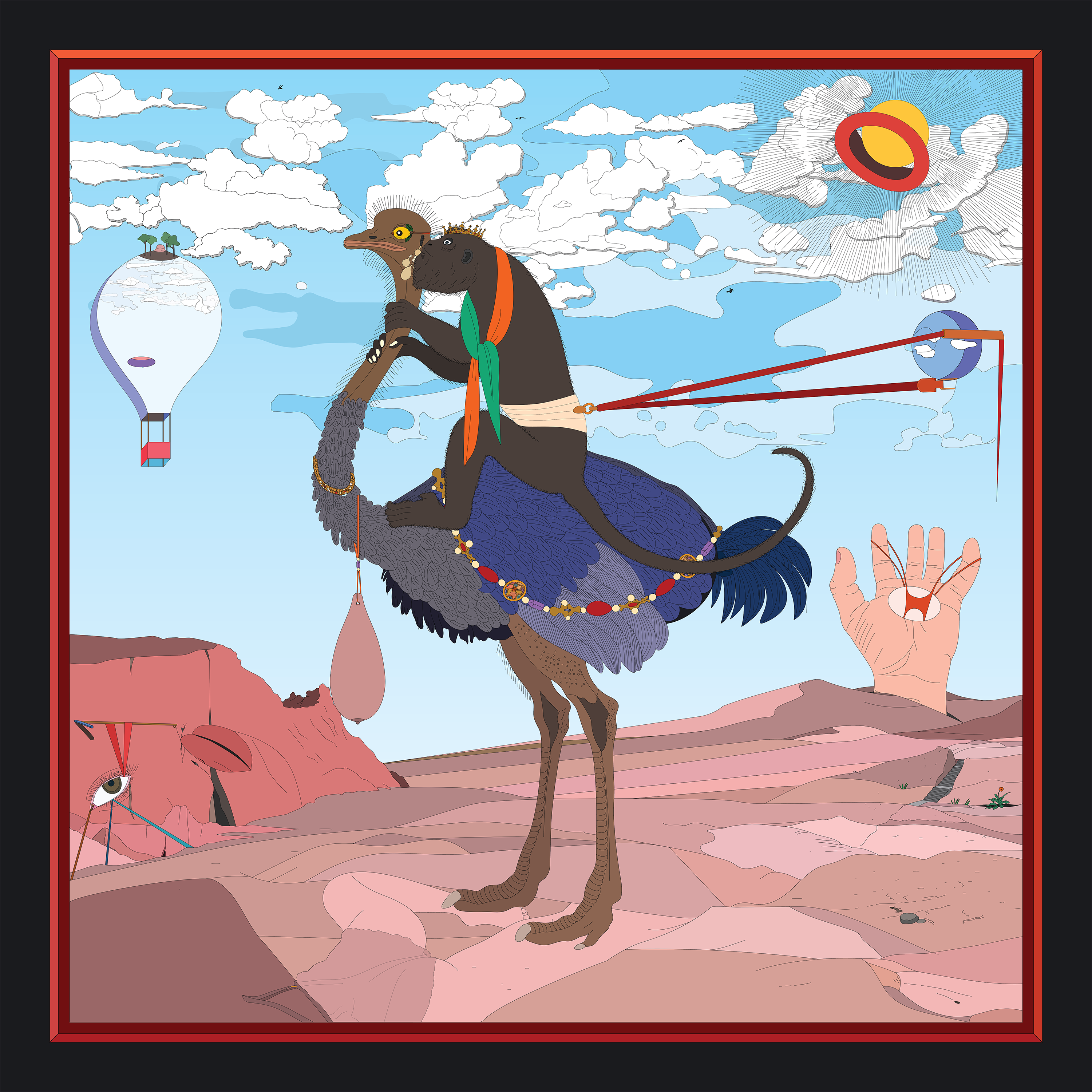 The Lazy Ostrich and The Impressionist - Series I