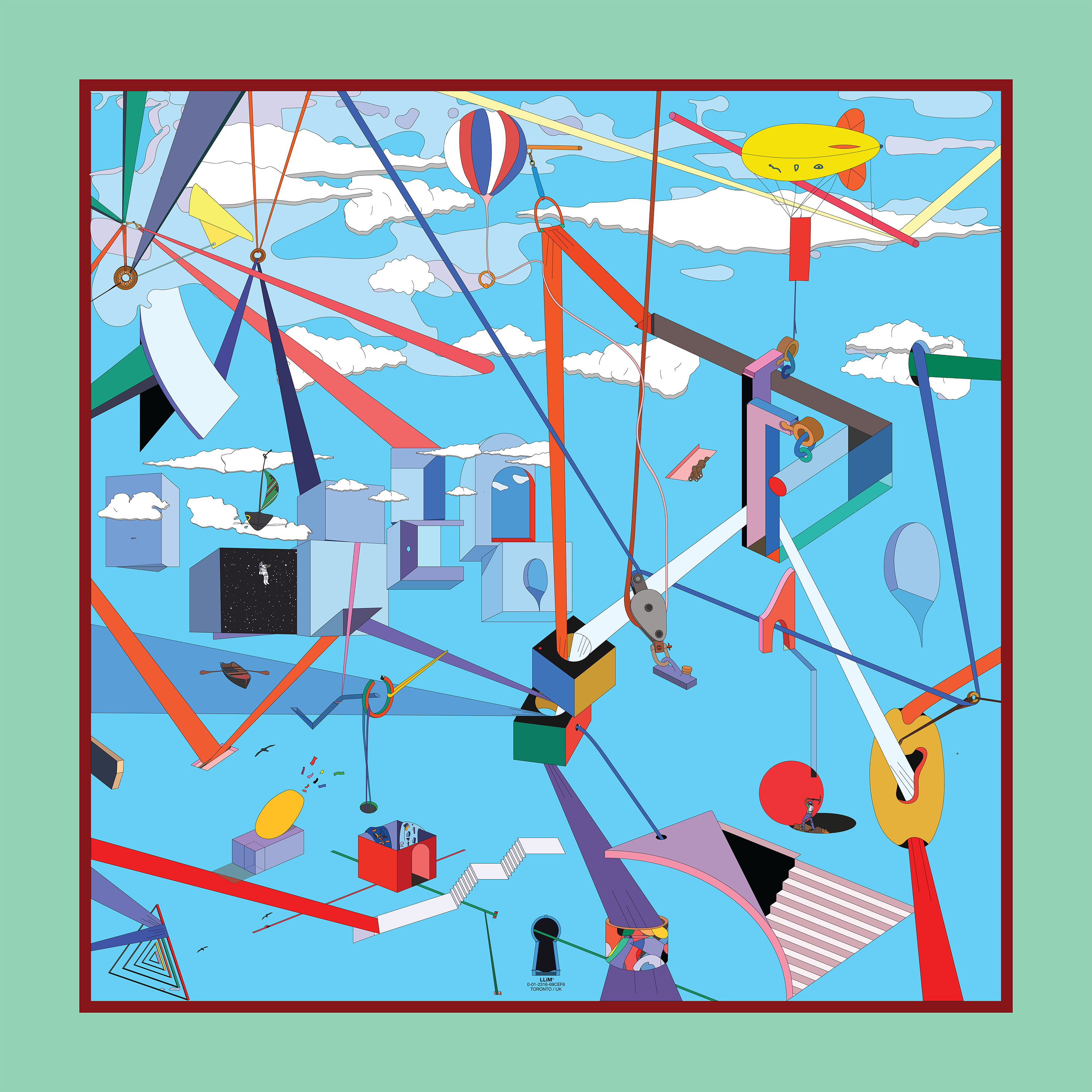 Sustaining All Things By His Powerful Word Black