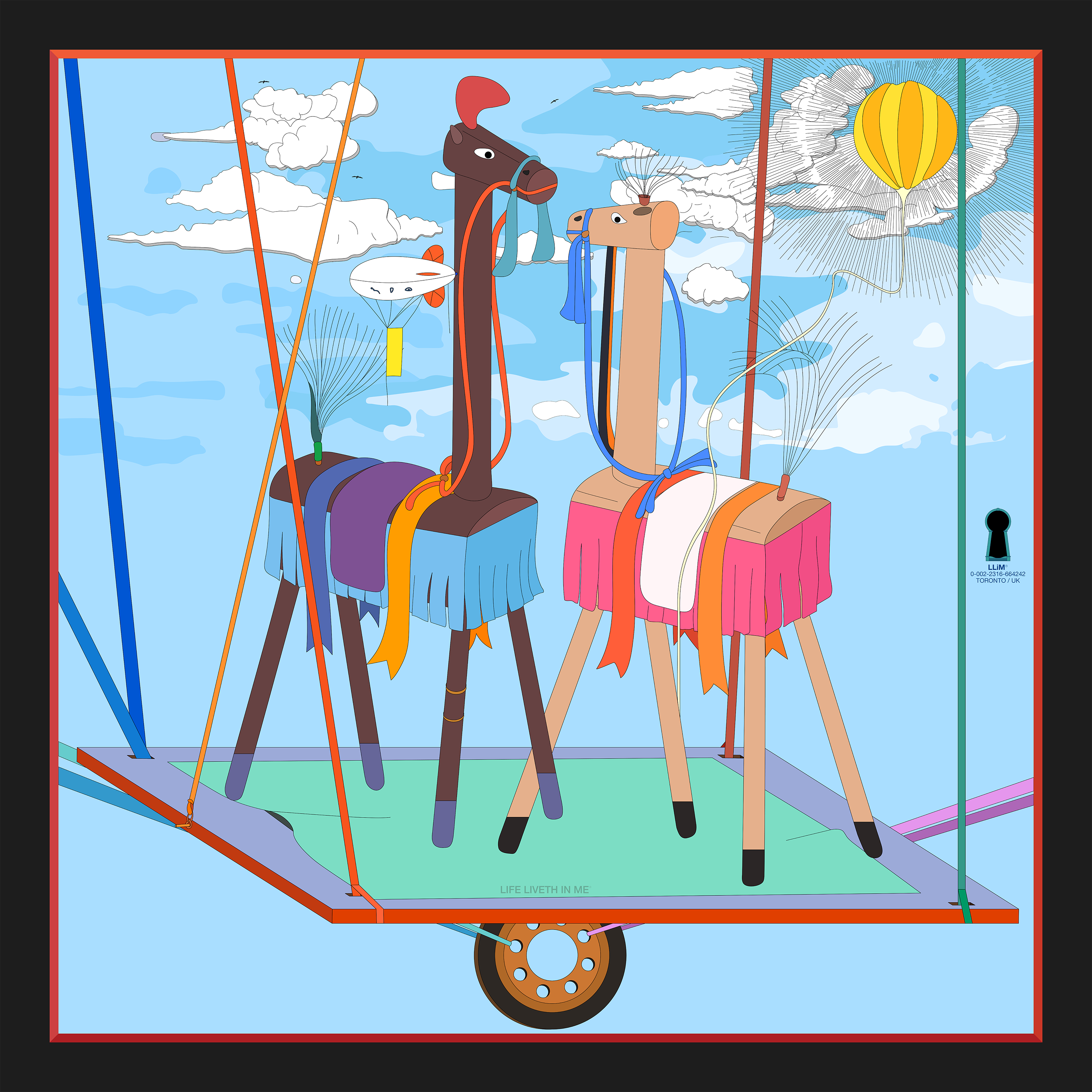 Relationship (1350) - Wooden Horse Series IV