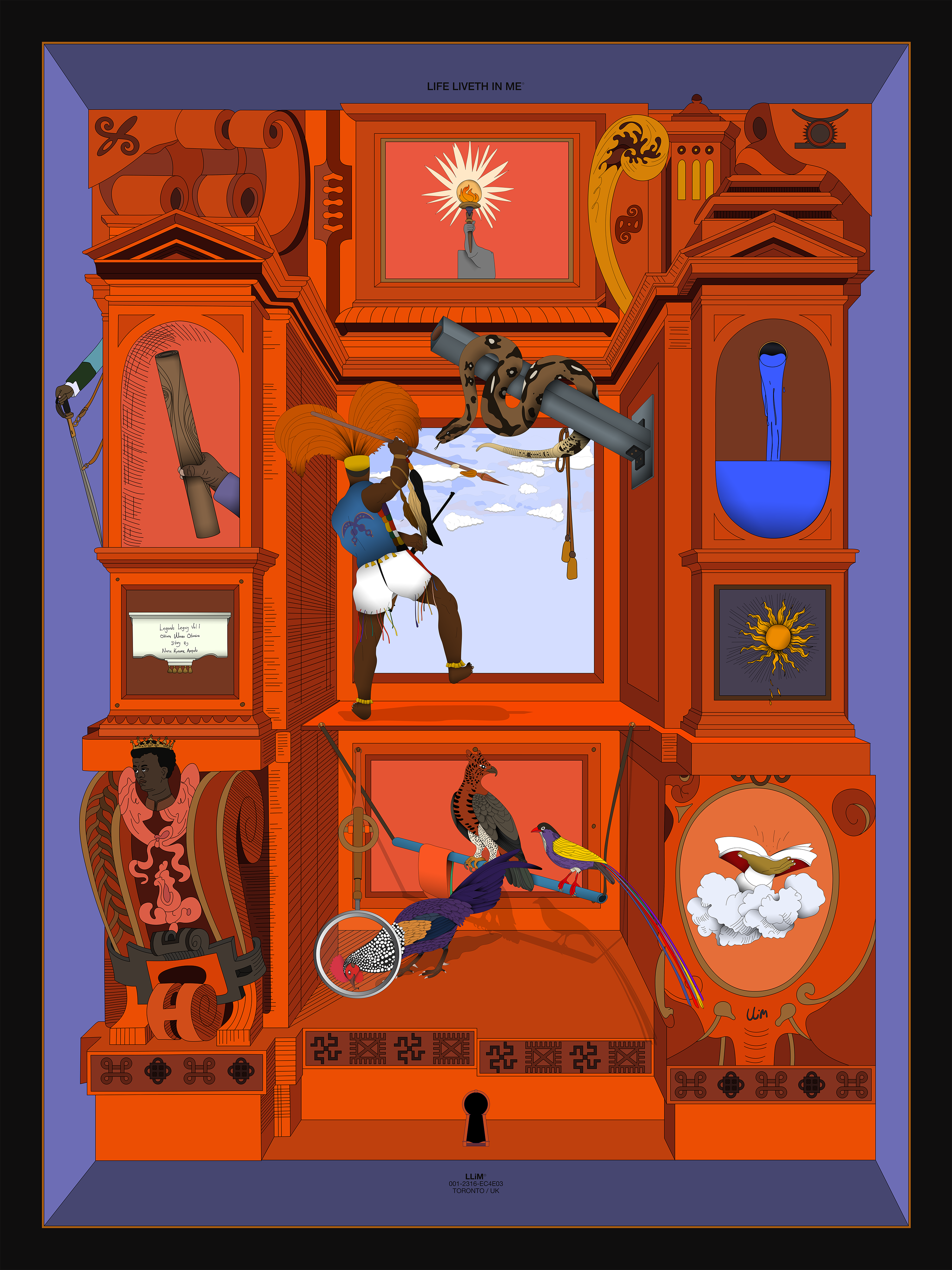 Obiara Wonea Otumino (All existence has that which overpower them), Story I, II, III, IV, V, Ghana Soil