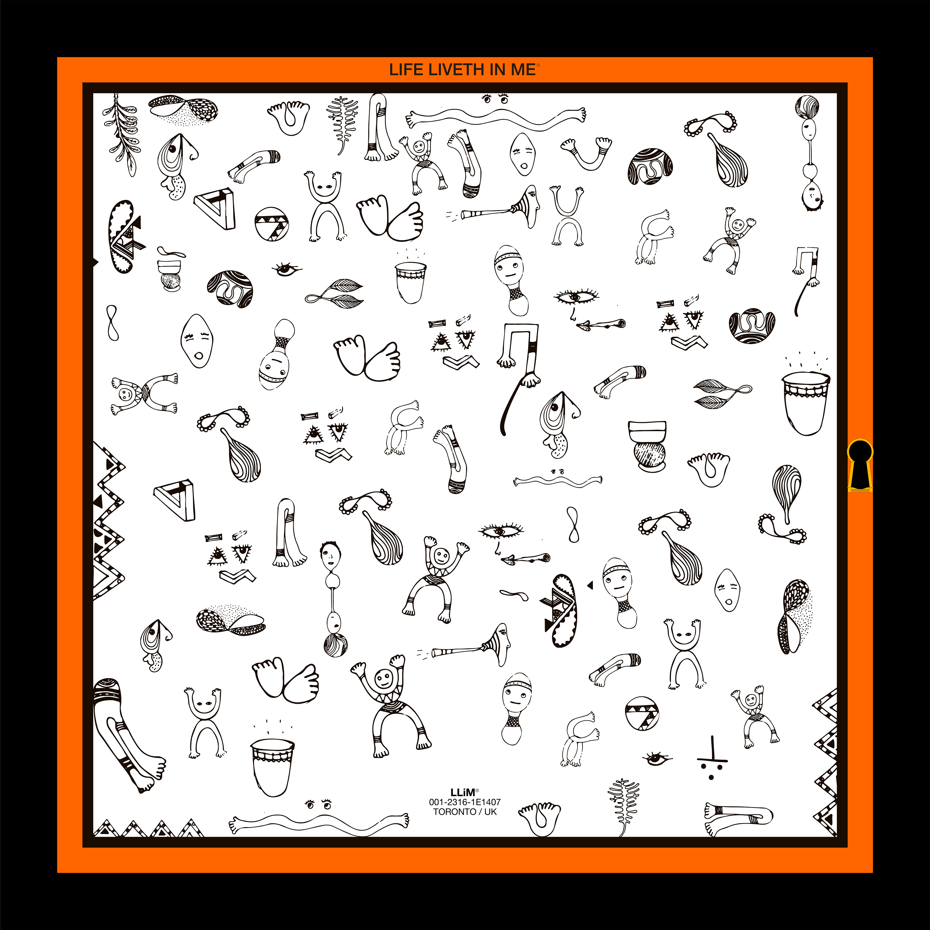 Ashanti motif (series XXI of many)