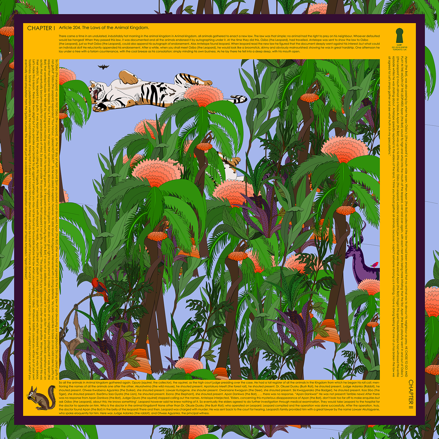 Article 204. The Laws of the Animal Kingdom Chapter II