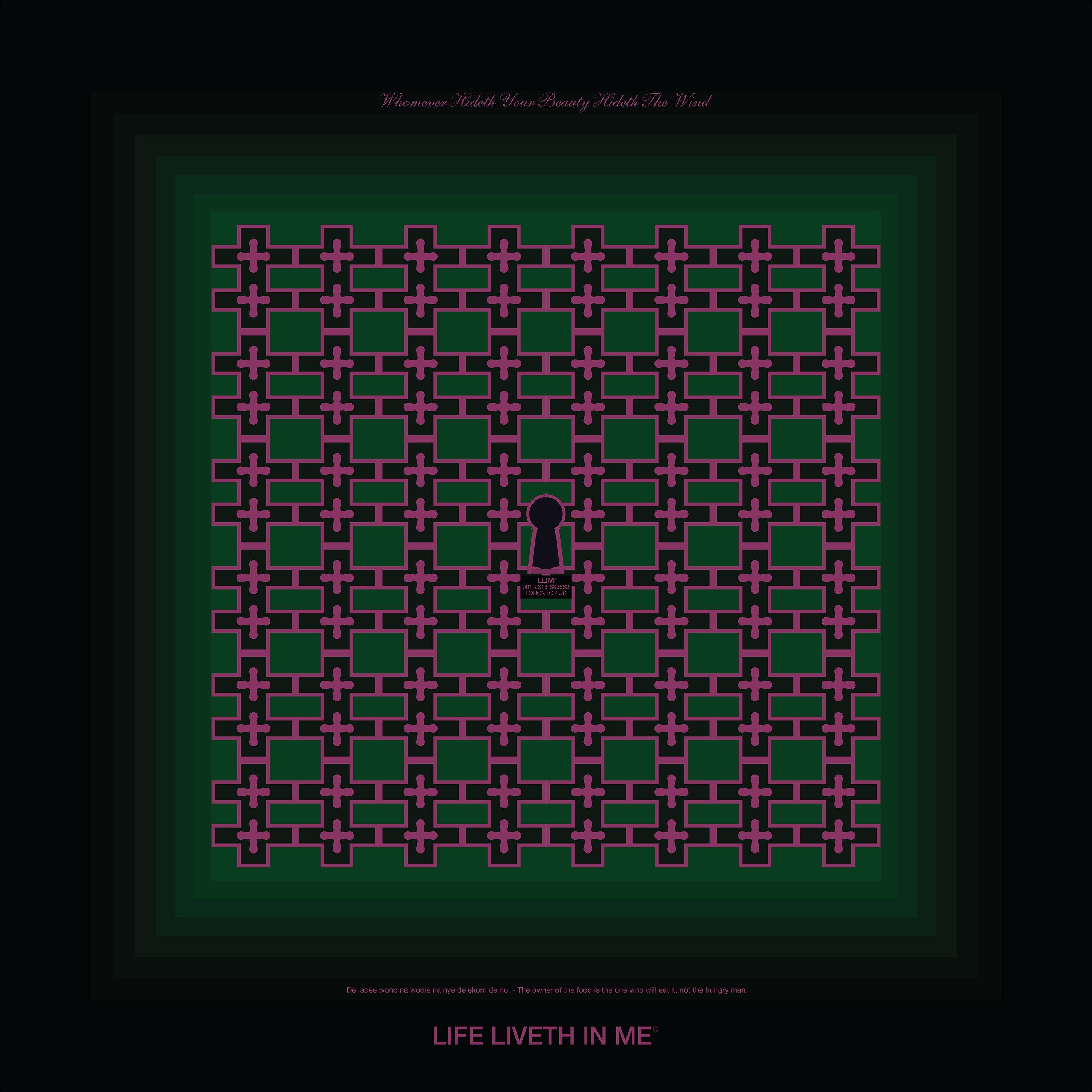 Ashanti motif (series IV of many)