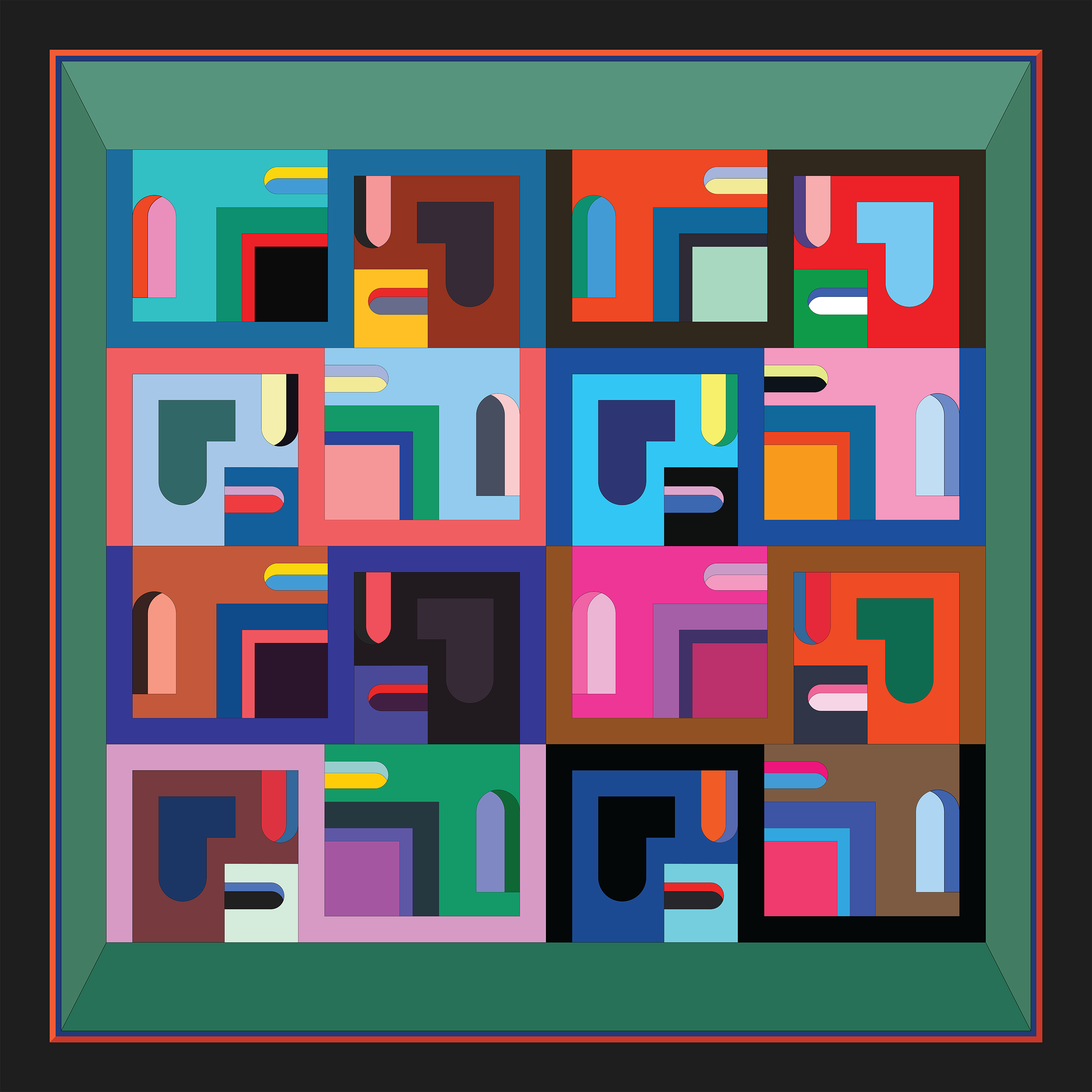 Ashanti motif (series XXVI of many)