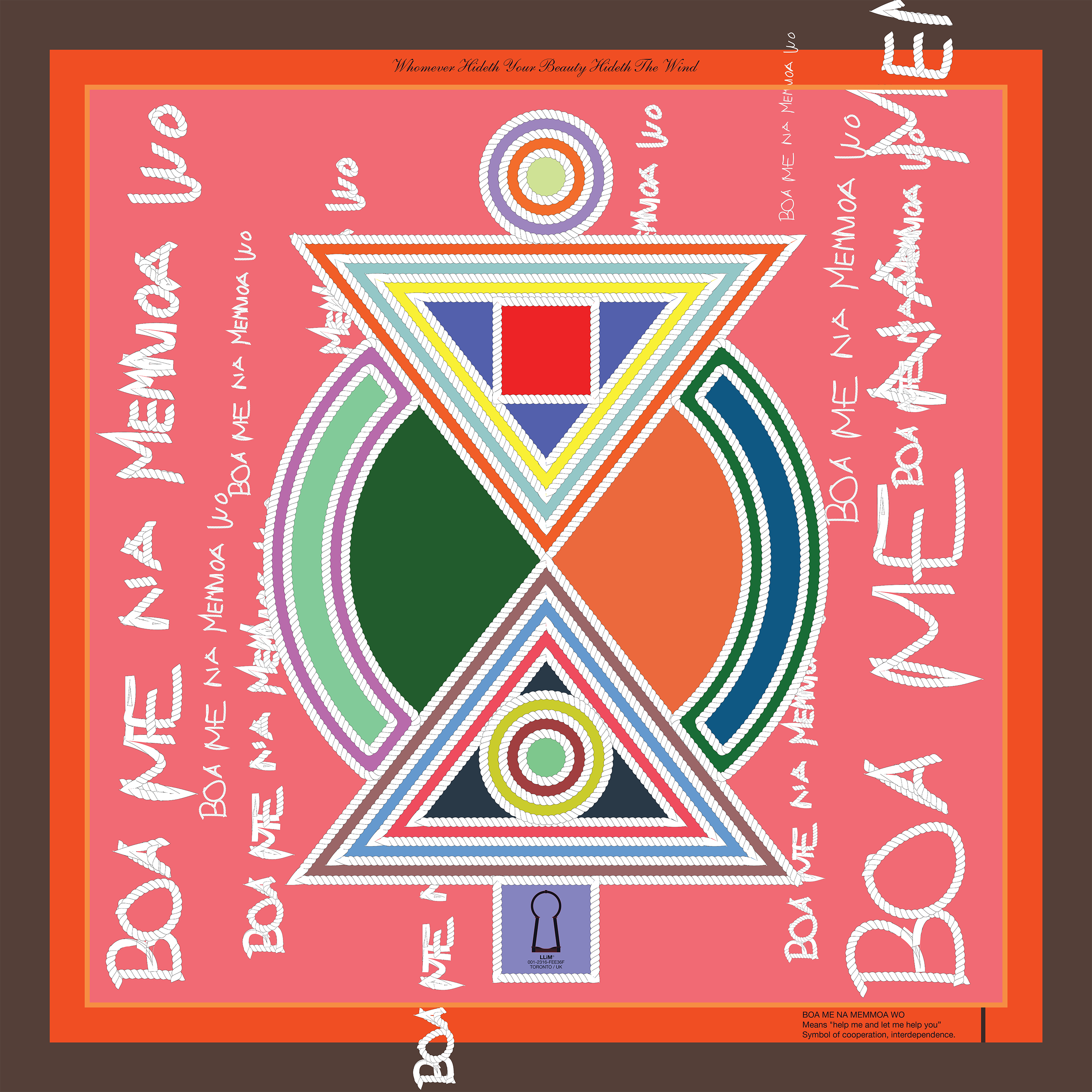 BOA ME NA MEMMOA WO - “help me and let me help you”