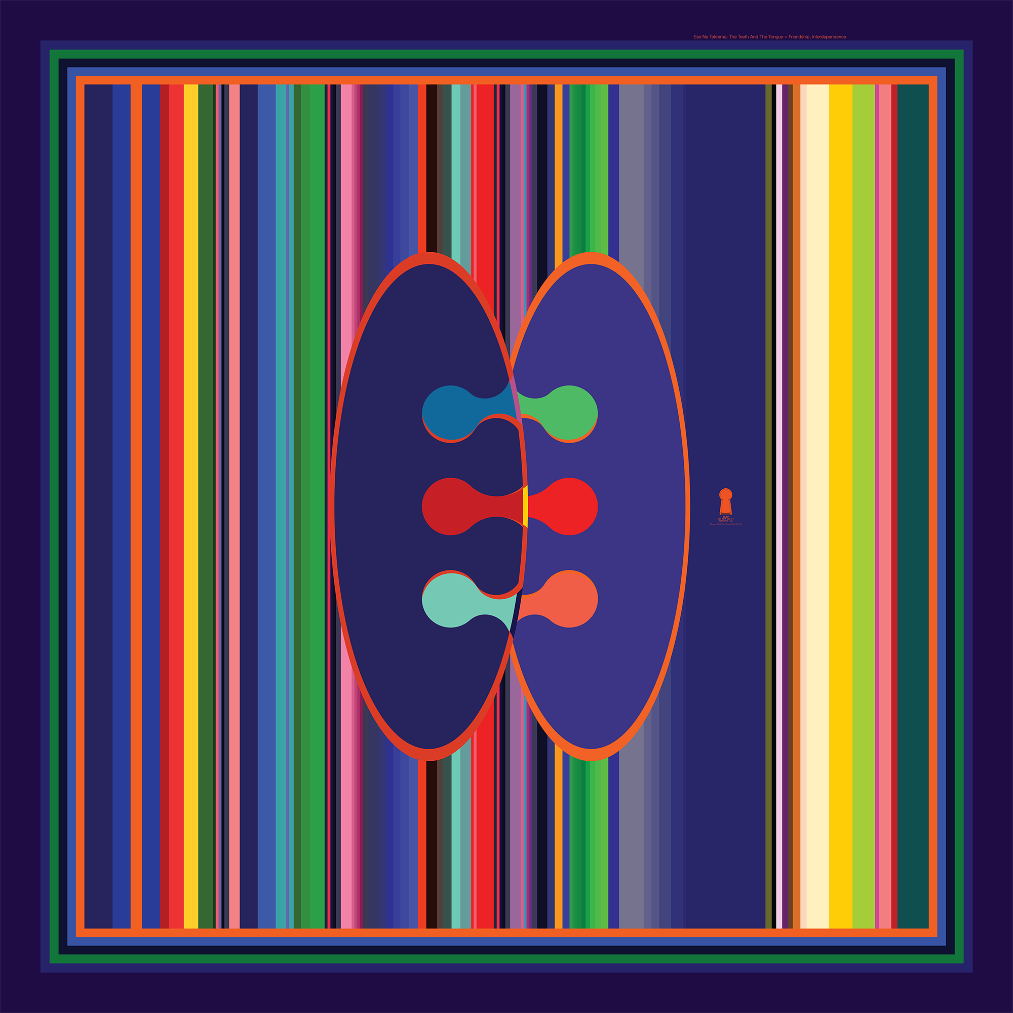 Ese Ne Tekrema - The teeth and the tongue, friendship, interdependence