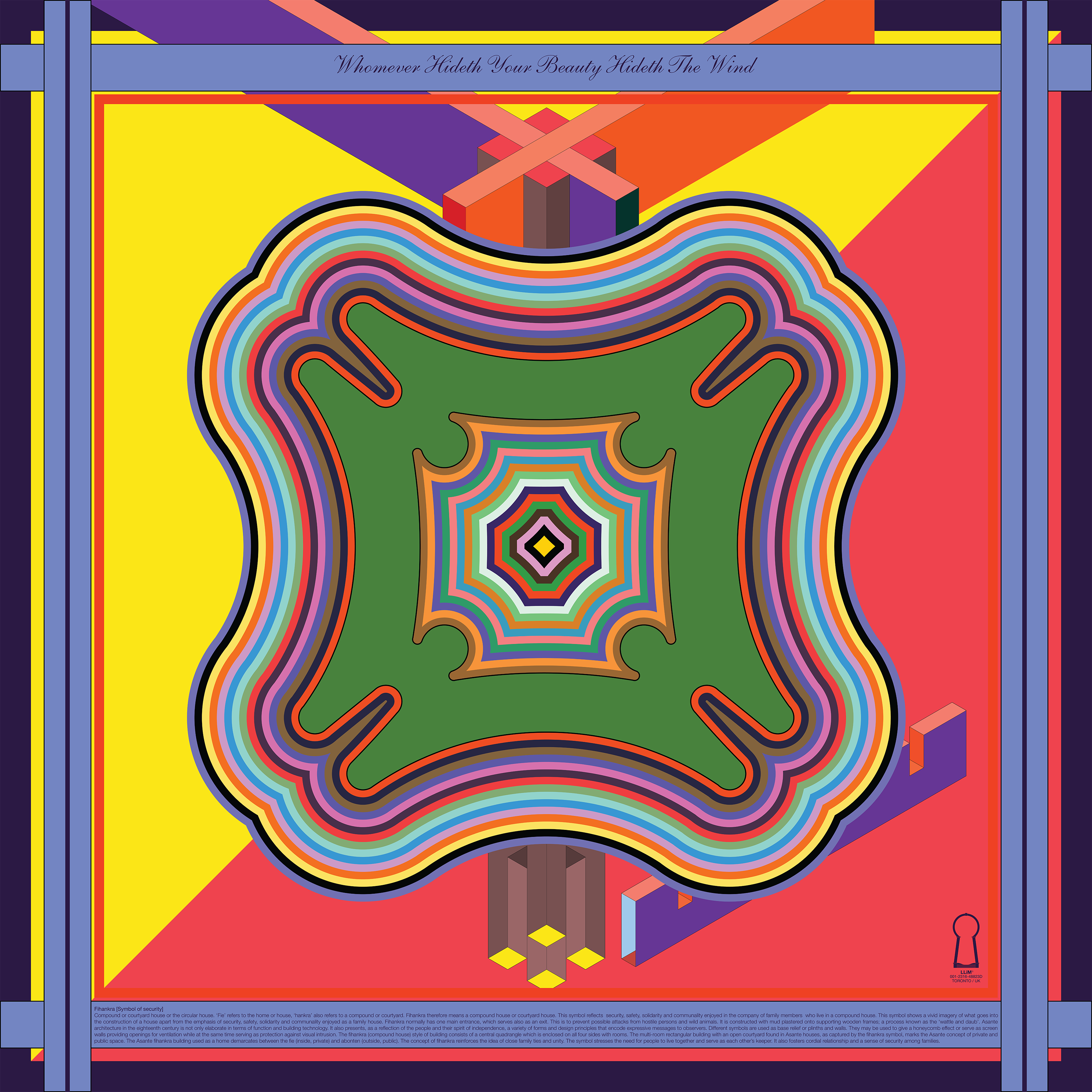 Fihankra - Compound or courtyard house or the circular house.