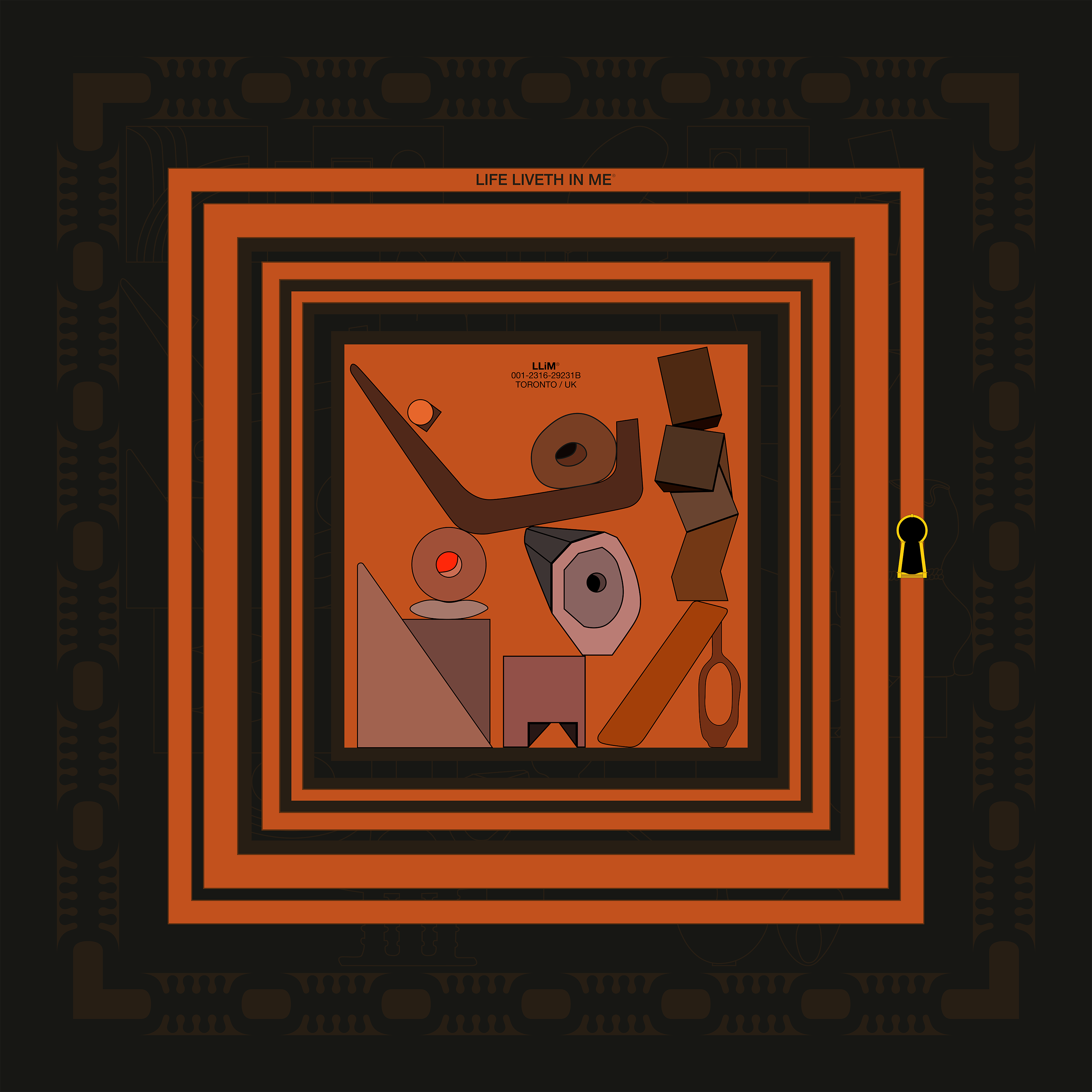 Ashanti motif (series VII of many)